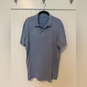 John Varvatos Light Blue Polo Shirt
Men’s Large